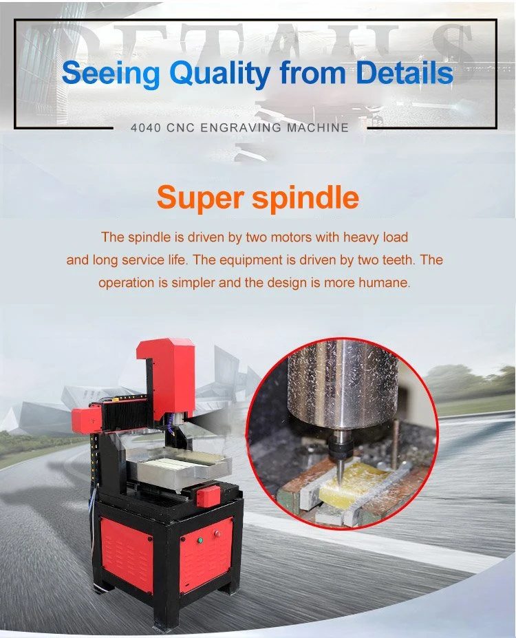 Mini CNC Wood Router 6060 for Wood Carving Machine Jade Carving Machine 1.5kw/2.2kw CNC Machine