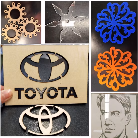 2021 Nuovo prodotto 100W 130W 150W Ruida 6445g 1390 Macchina da taglio laser CO2 per legno MDF acrilico