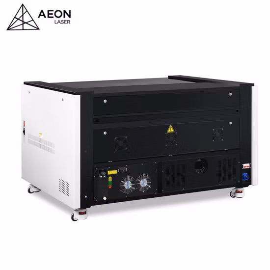 Aeon Laser Continuo Raffreddamento ad Acqua 1070 1490 1610 Taglierina per Incisione Laser CO2 Fai da Te Desktop per Pubblicità/Pelletteria/Stampa e Imballaggio/Artigianato/Industria del Legno