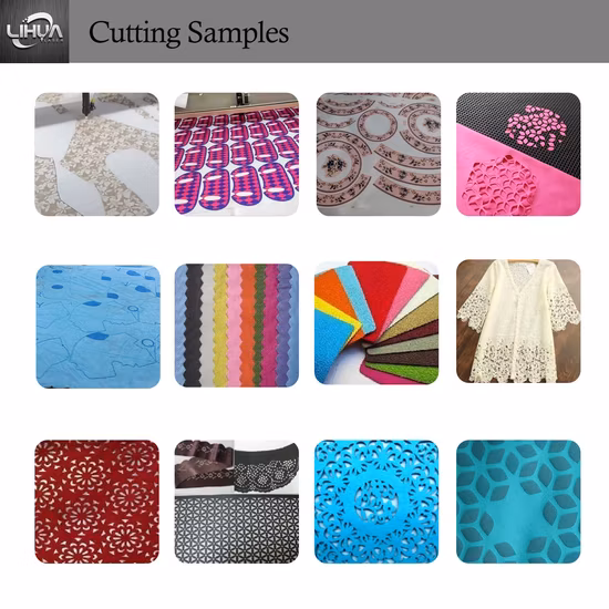 Lihua Big Vision Macchina da taglio laser CCD Macchina da taglio laser CO2 CNC con nastro trasportatore per tessuto in rotolo di sublimazione