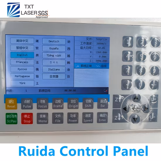 Macchina per incisione laser CO2 CNC ad alta velocità Macchina per incisione laser CO2 1070/1490/1610 per legno/acrilico/vetro/plastica/pelle/compensato/MDF
